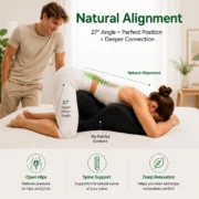 Sweet Spot Pillow, Chiro Monk Pillow for Couples, 27° Angle Perfect Position Ergonomic Contoured Sup - Image 11
